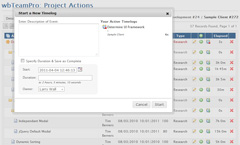 Creating Action Time Logs Creating Action Time Logs